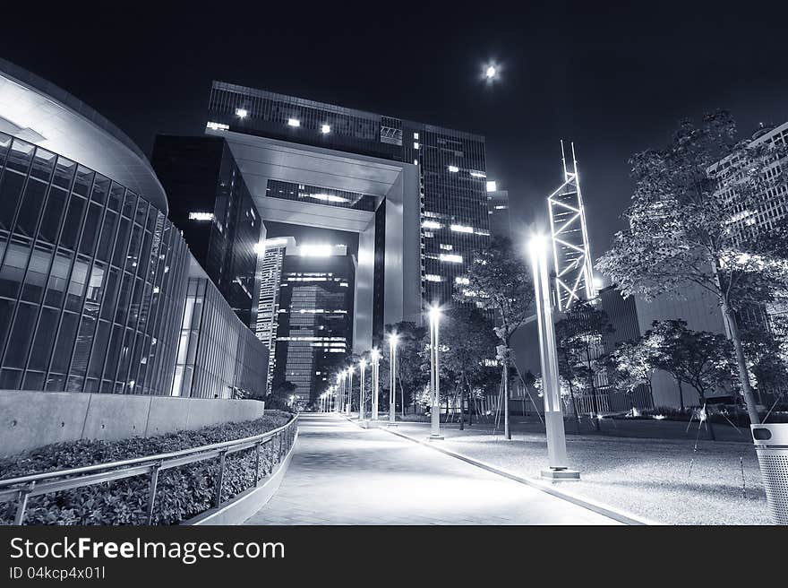 Modern Buildings Of Hong Kong