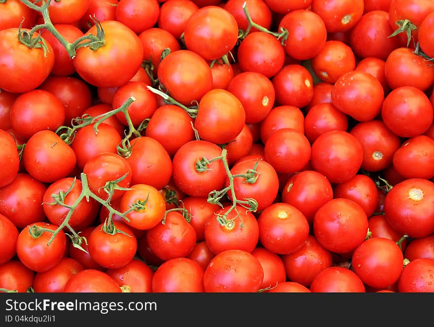 Red tomatoes