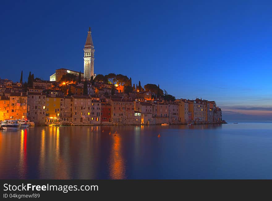 Photo of Rovinj in croatia