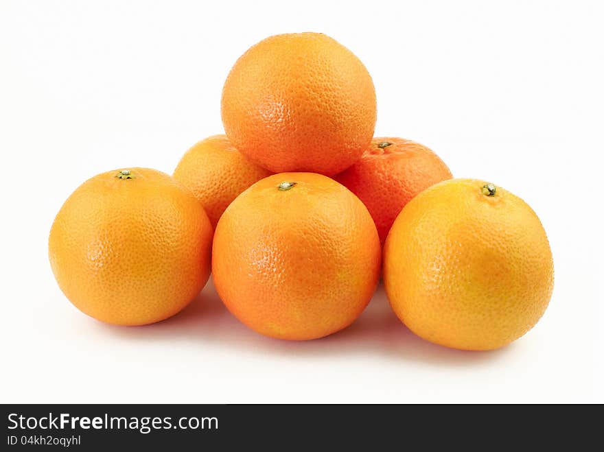 Group of mandarins