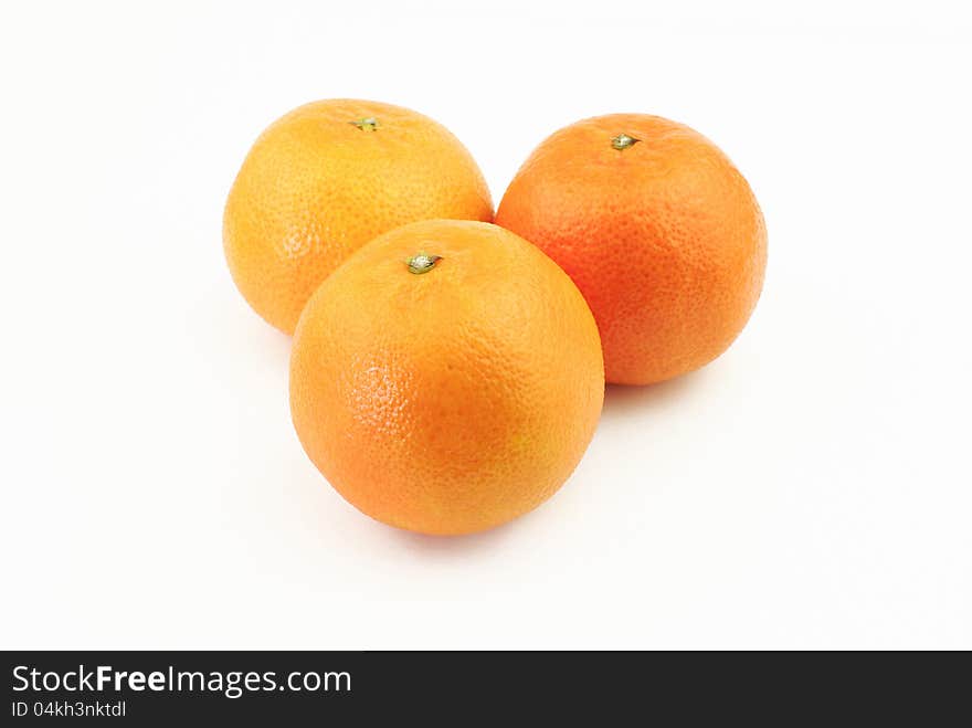 Three mandarins