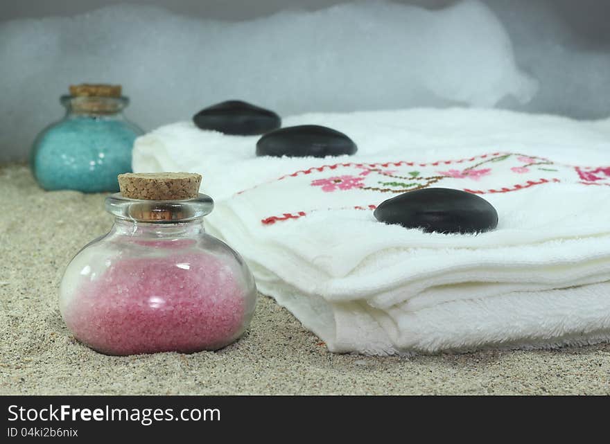 Aromatic salts and spa therapies for stones. Aromatic salts and spa therapies for stones