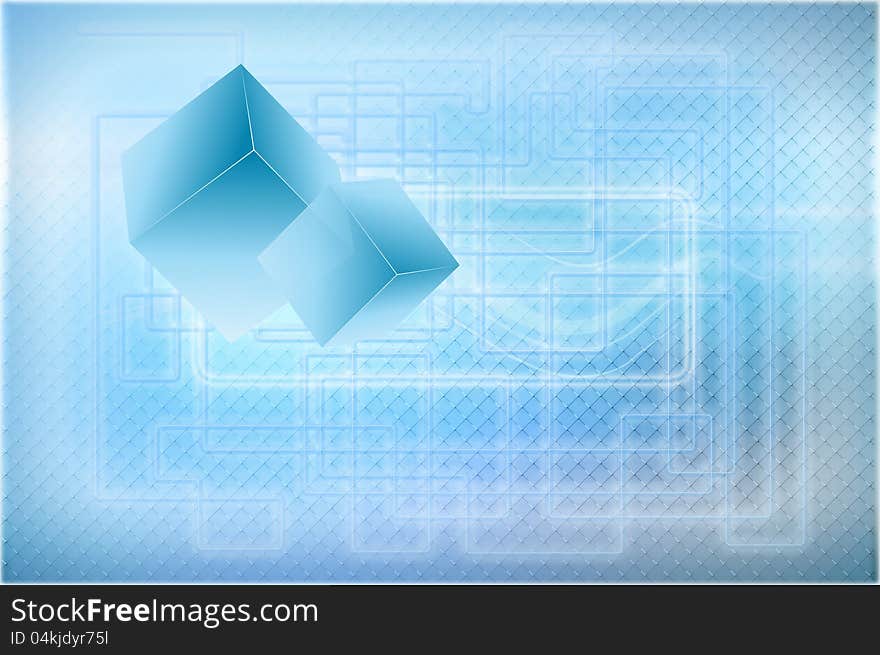 Abstract background for the design of business card. Abstract background for the design of business card