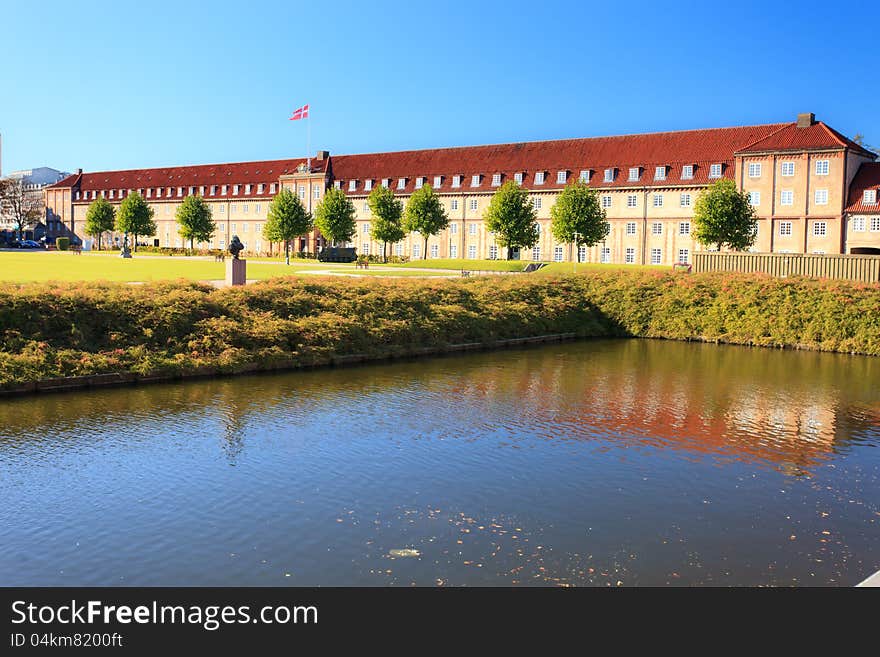 Army barracks in central Copenhagen Denmark. Army barracks in central Copenhagen Denmark