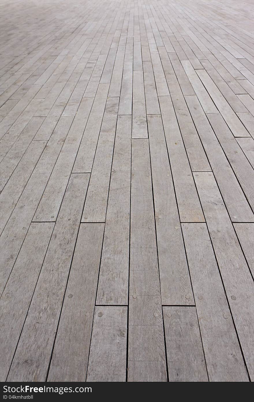 Wooden Deck Walkway