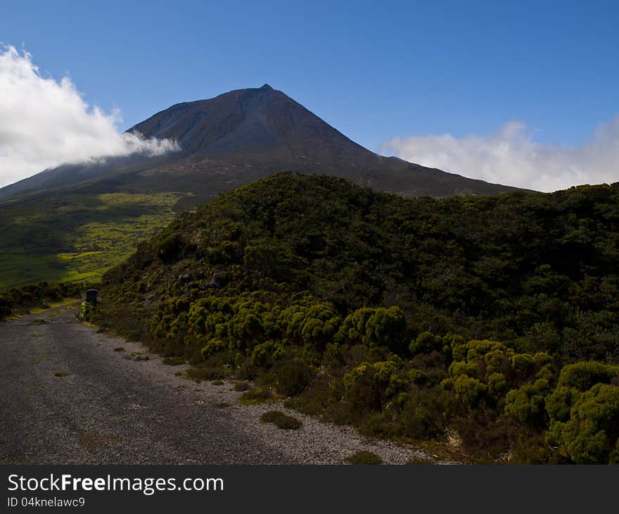 Pico mountain, Azores