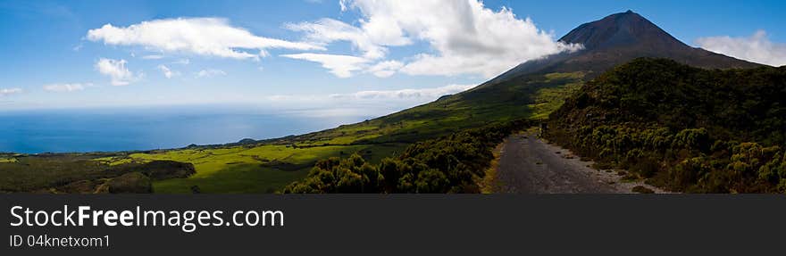 Pico mountain, Azores