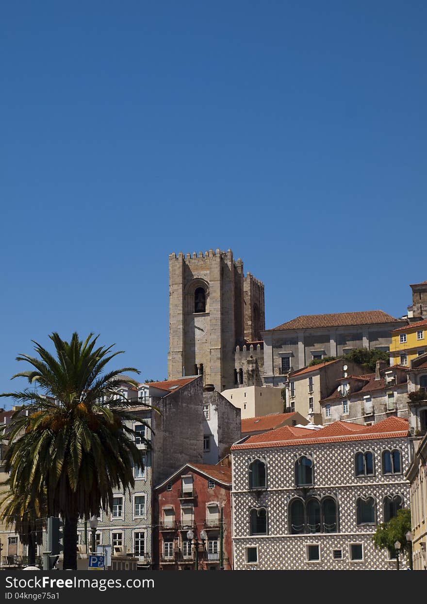 Lisbon Cathedral towers