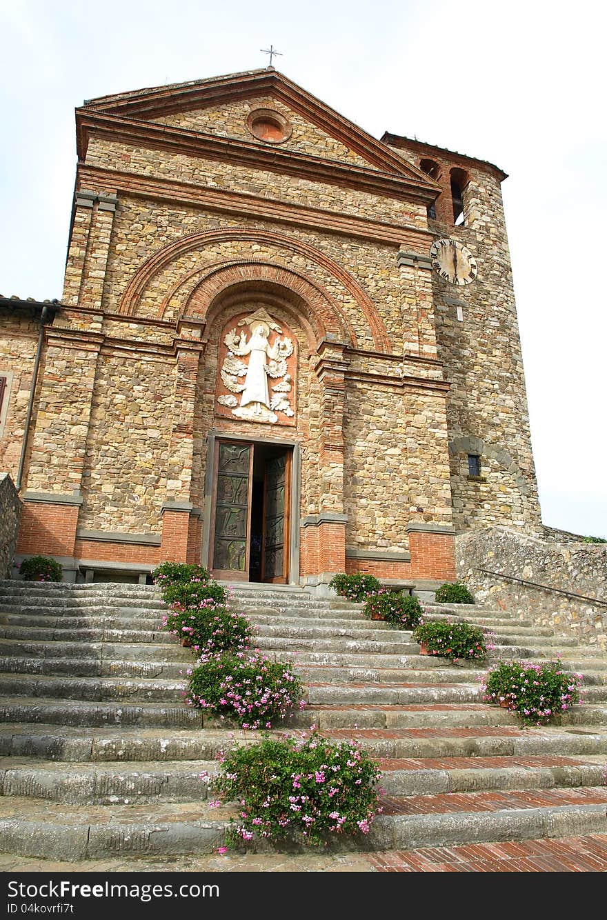 Panzano Church, Tuscany Italy