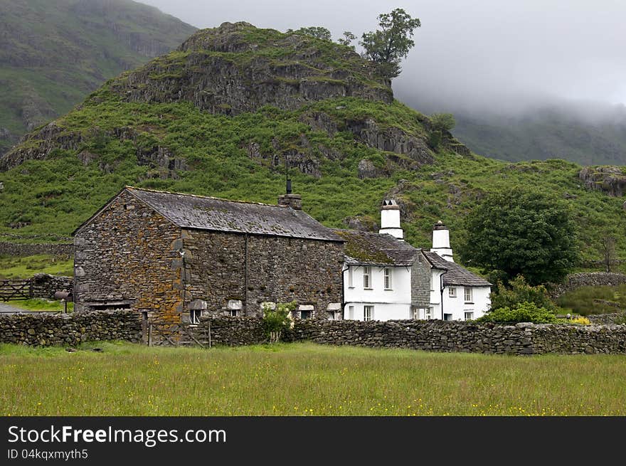 Whitewashed Country Cottage