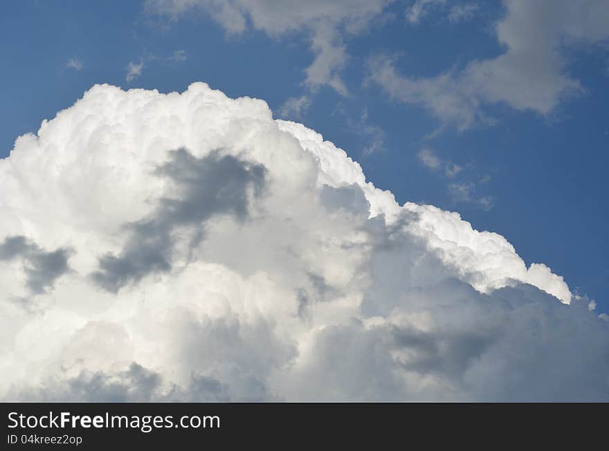 Mid west milti-colored storm clouds. Mid west milti-colored storm clouds.