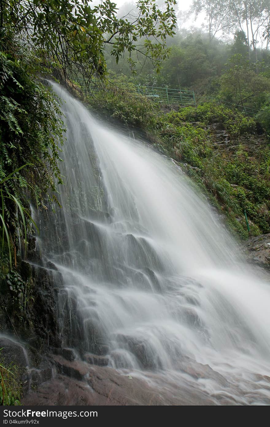 Waterfall in Vietnam