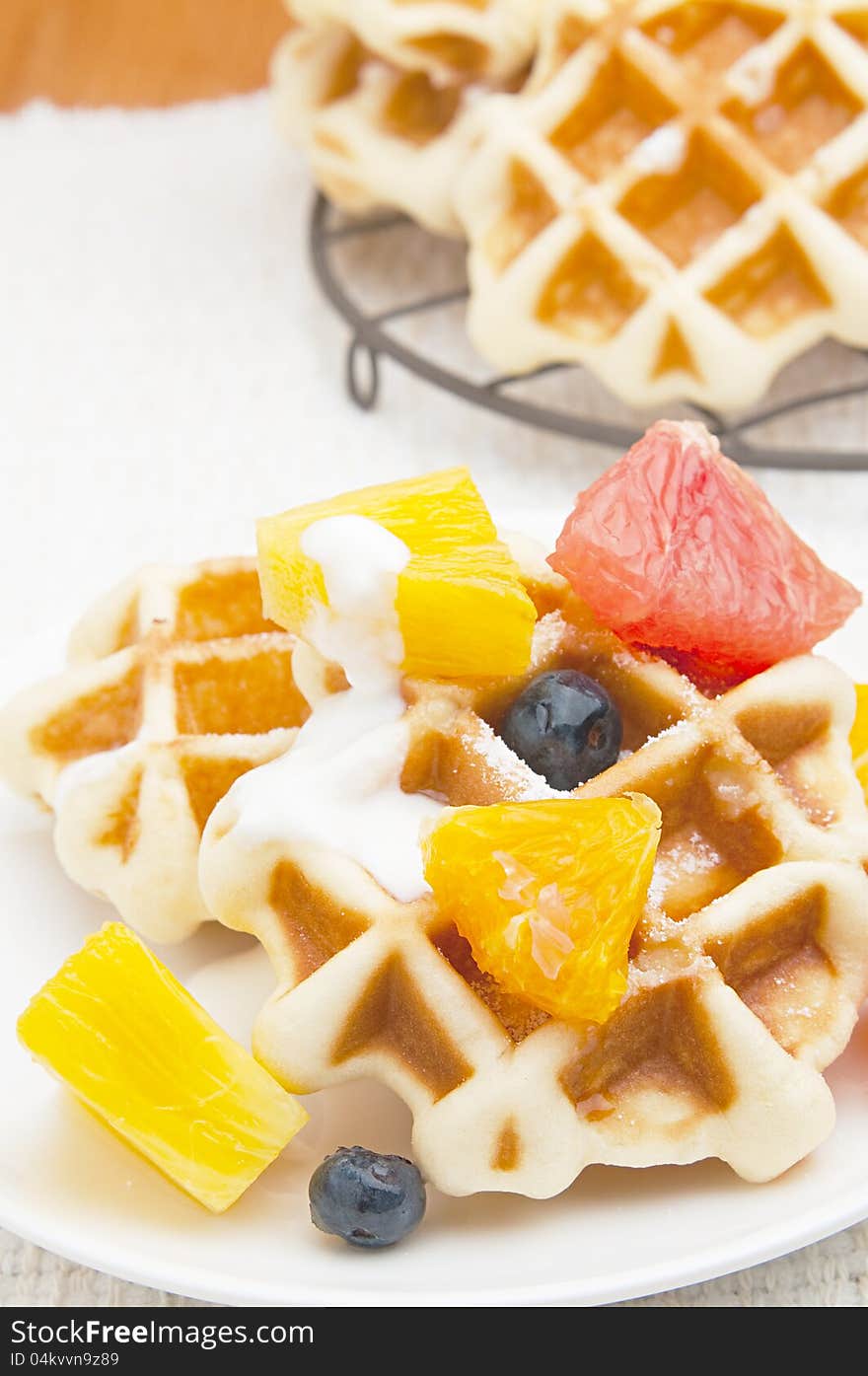 Belgian waffles