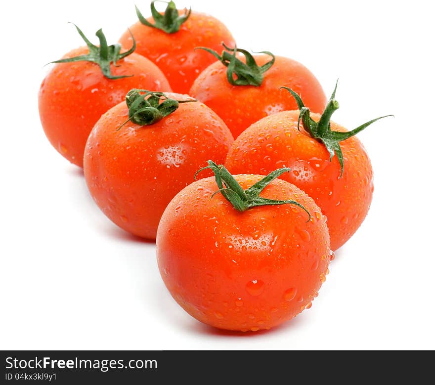 Arrangement of Fresh Tomatoes