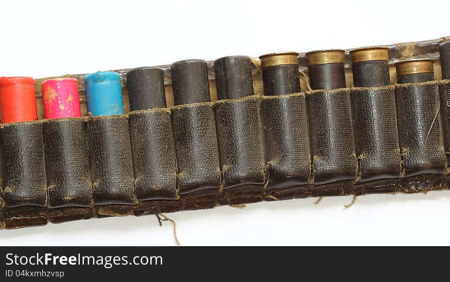 Old Hunting Cartridge Belt