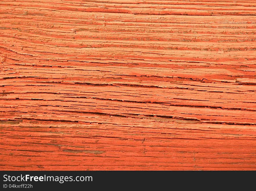 Red painted, sunburned wall plank texture background. Red painted, sunburned wall plank texture background