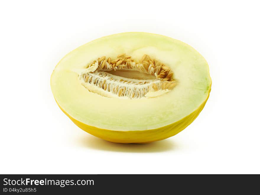 Half Of Yellow Melon