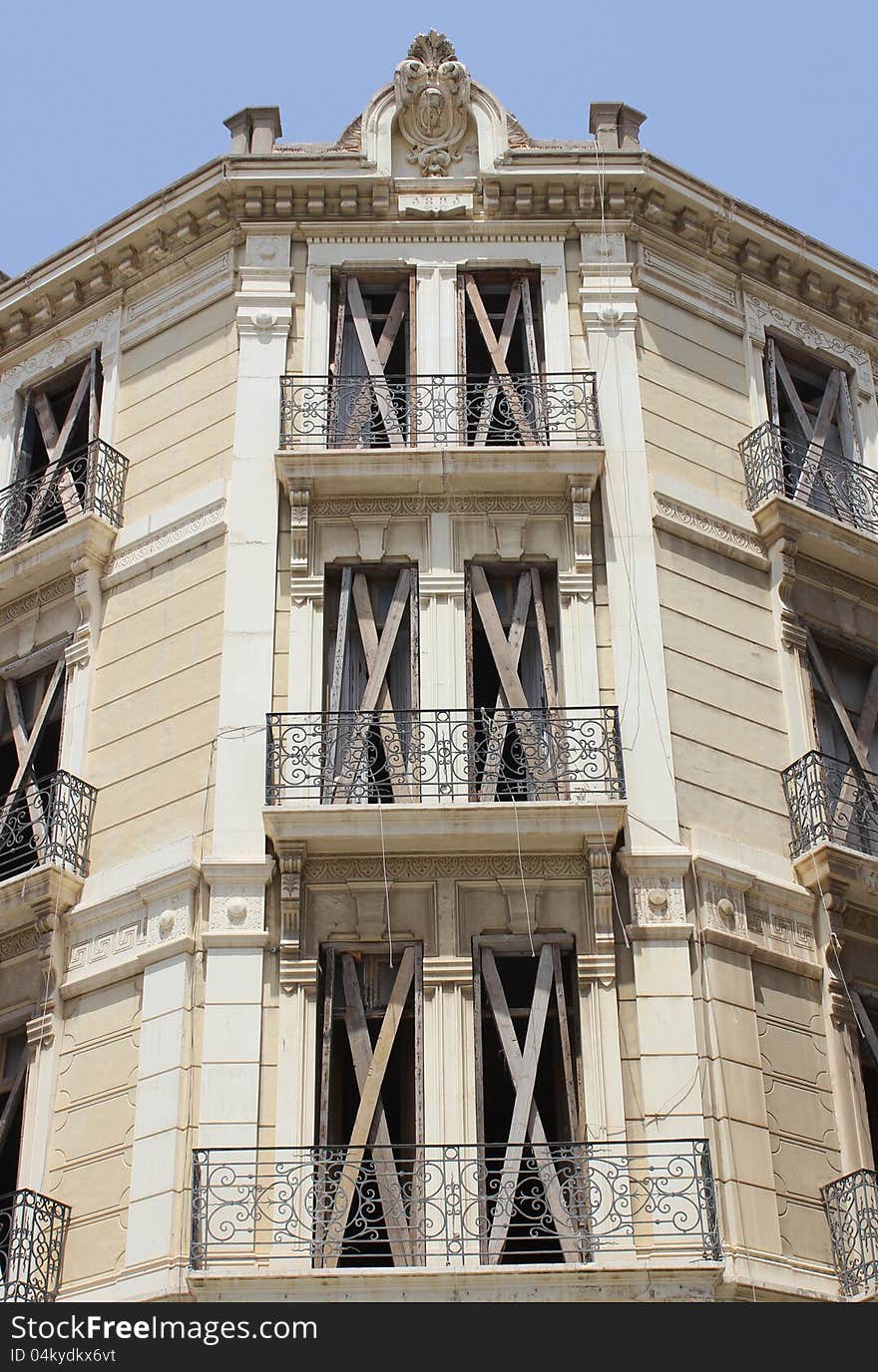 A unique spanish building detail