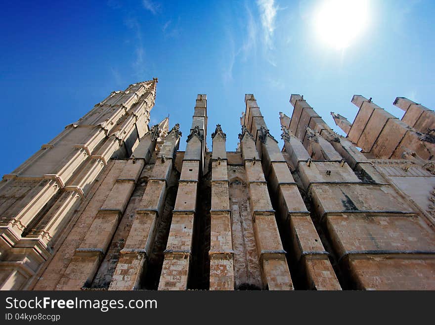 Exterior Detail of Cathedral of Palma