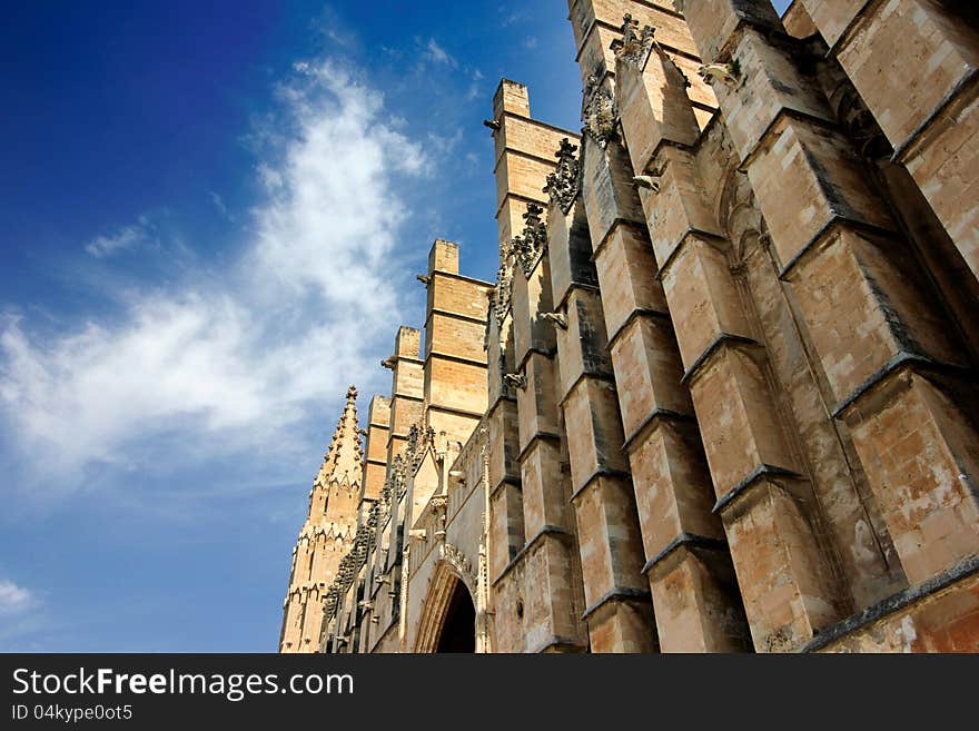 Detail Of Cathedral Of Palma