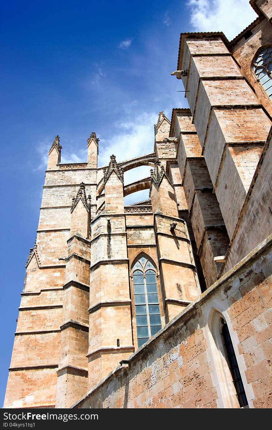 Exterior Detail of Cathedral of Palma