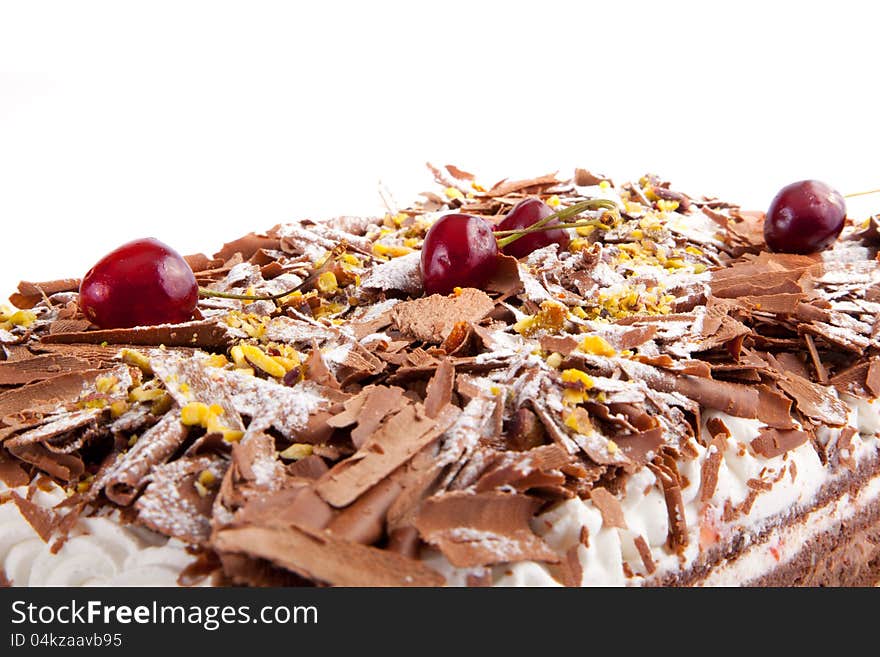 Close up of Chocolate cake