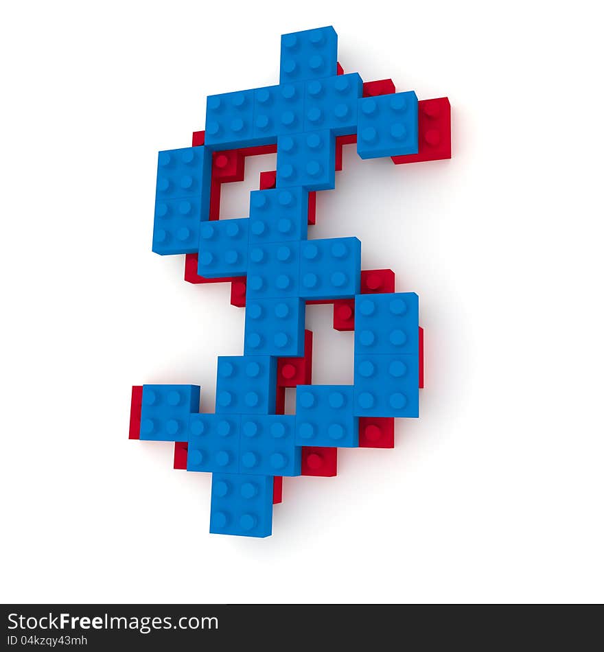 Block Dollar Sign