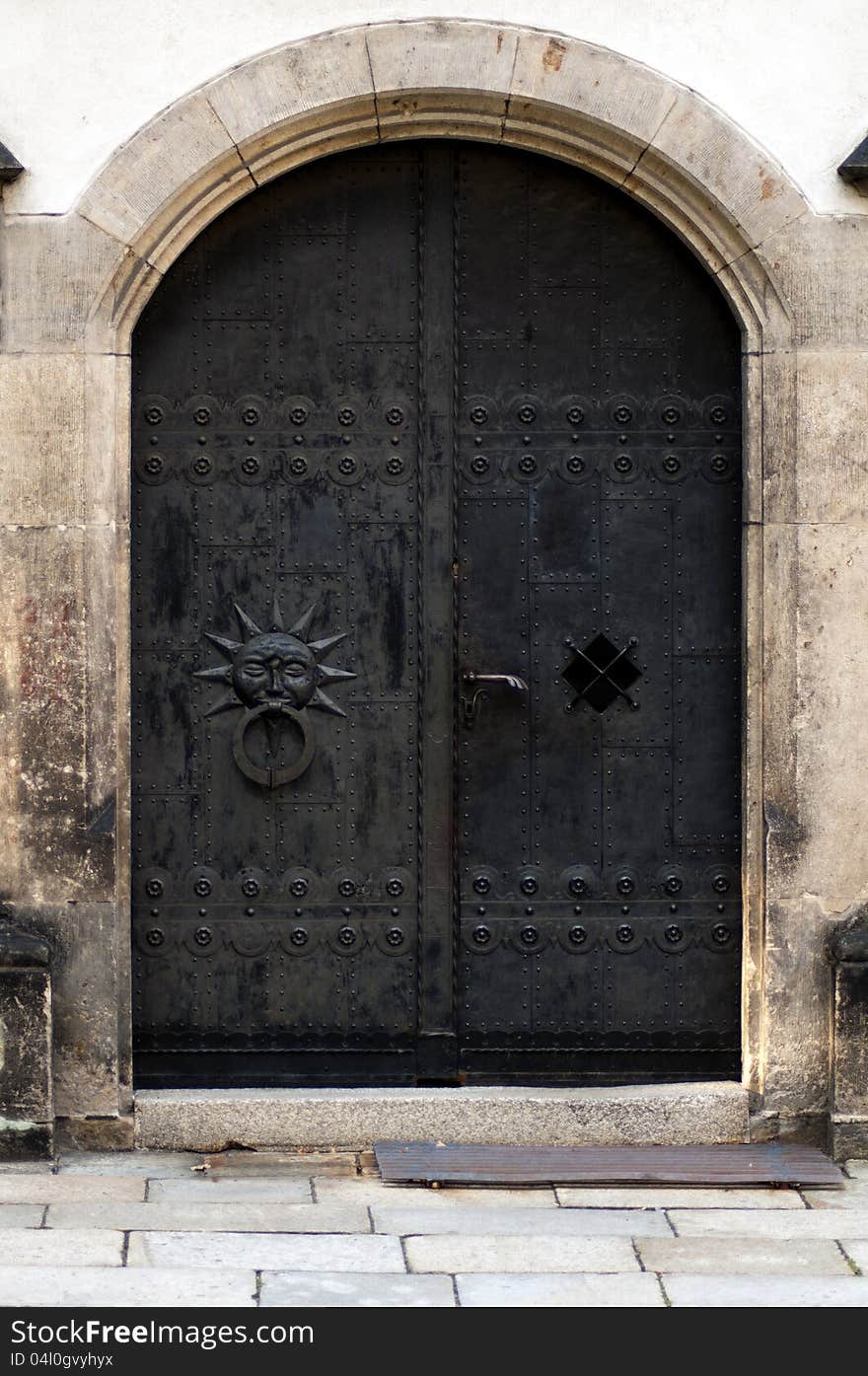 Old Church Doors made of Iron. Old Church Doors made of Iron.