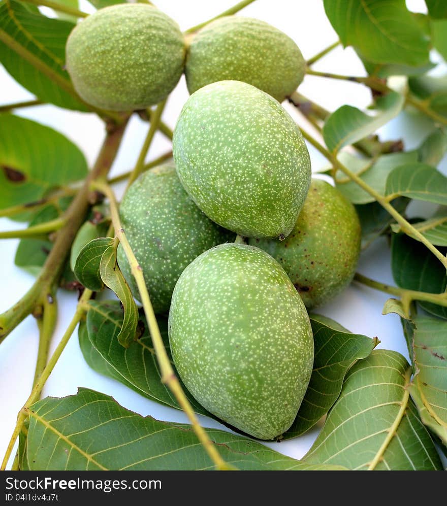 Unripe nuts