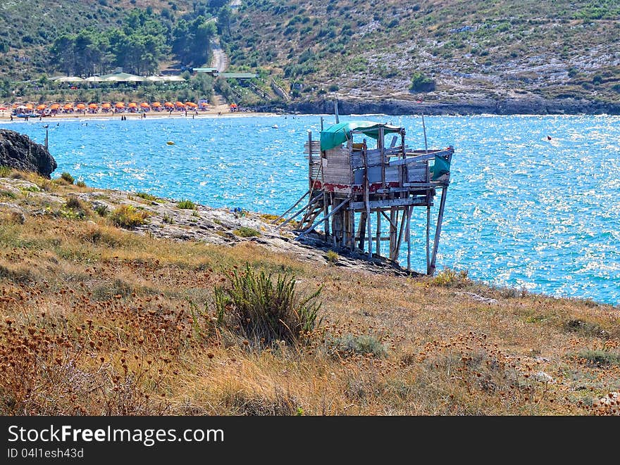 Landscape Of The Coast Gargano ITALY