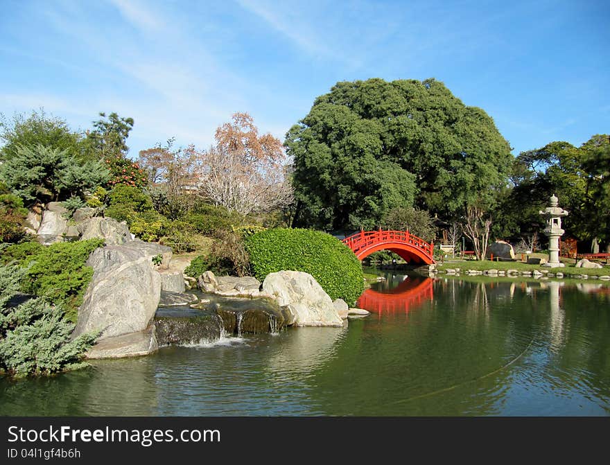 Autumn In A Japanese Garden