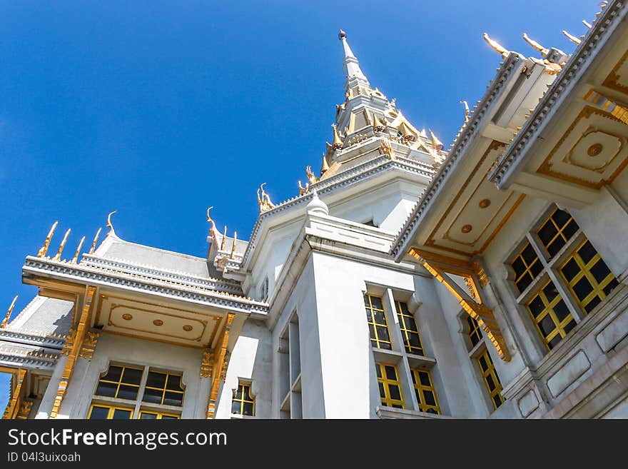 The Sothon temple is the Buddhist faith in Thailand.