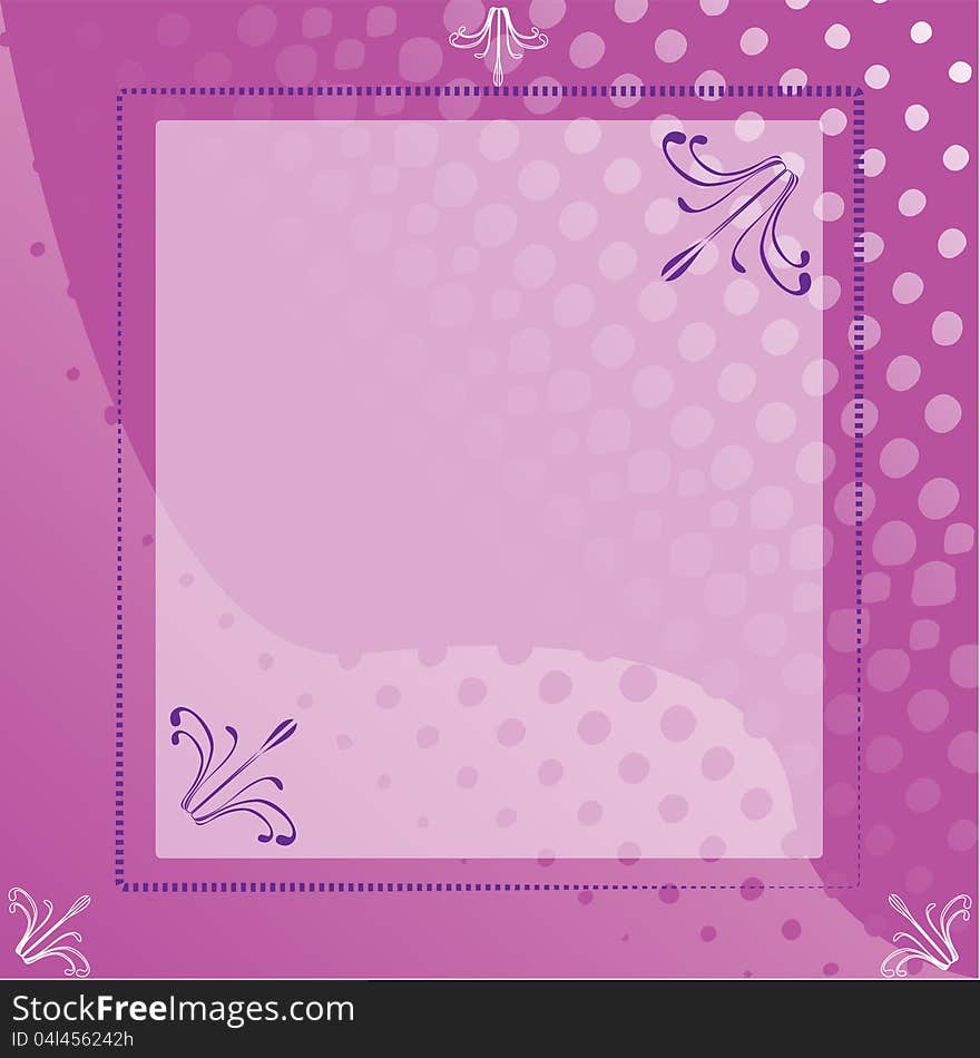 Abstract Frame Illustration