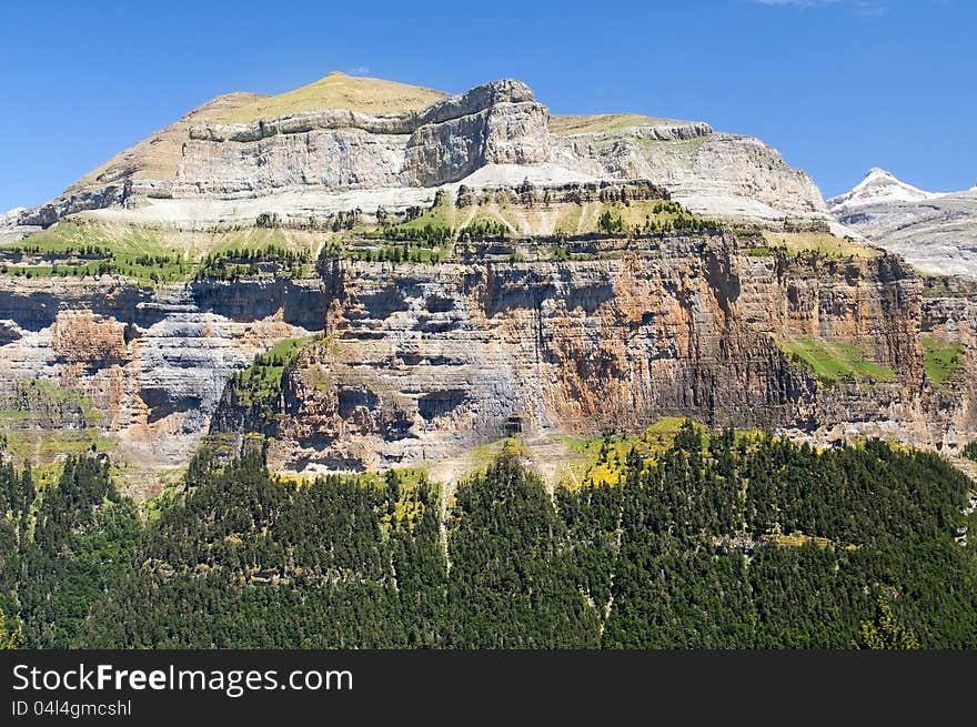 Beautiful landscape in Pyrenees mountains , Spain. Beautiful landscape in Pyrenees mountains , Spain