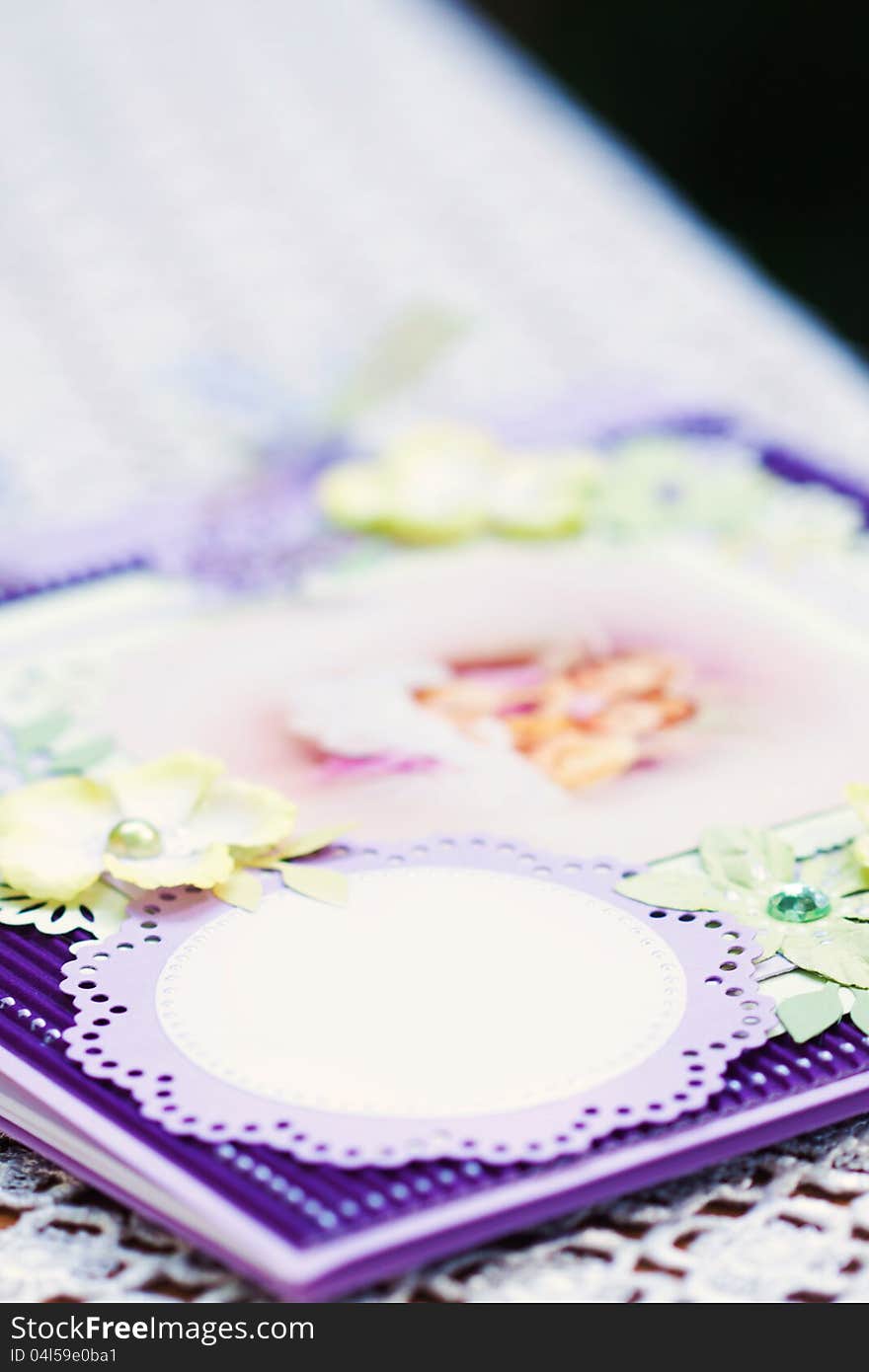 A close up of a bebe wish book on the table