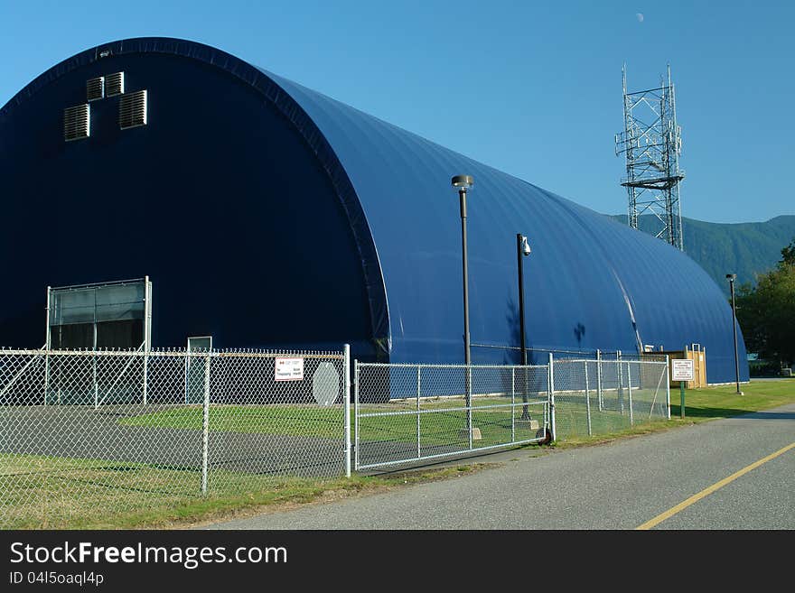 Building used for police training in Chilliwack, BC. Building used for police training in Chilliwack, BC