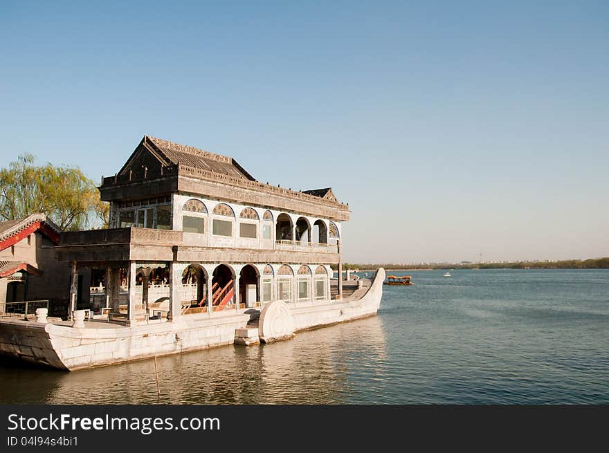 The summer palace in Beijing