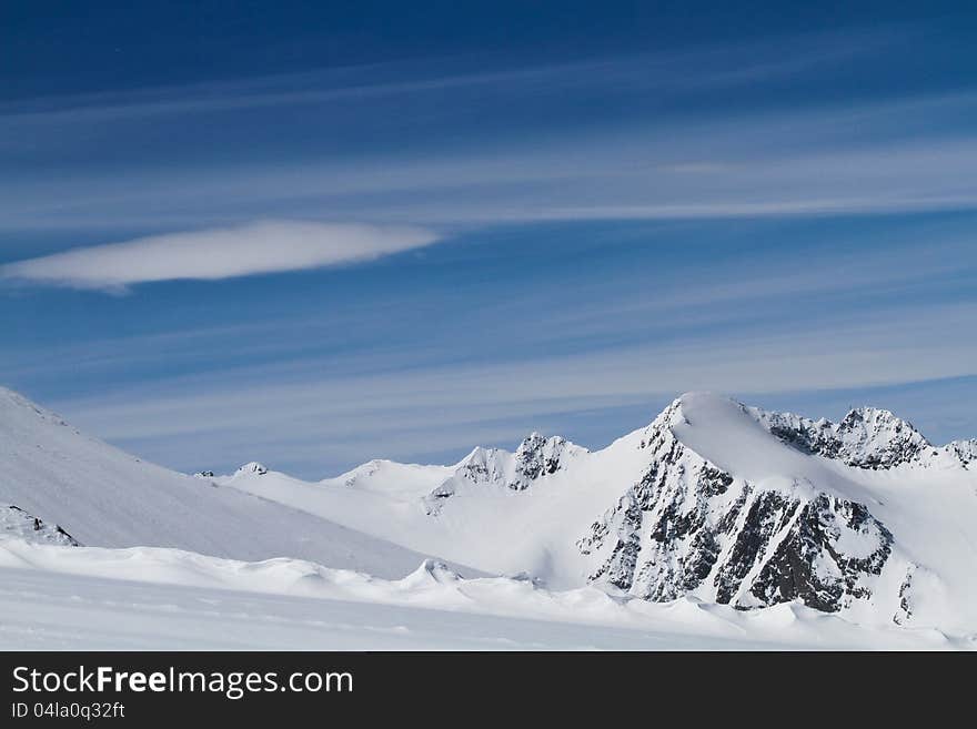 Rettenbach Glacier, Solden, Austria.