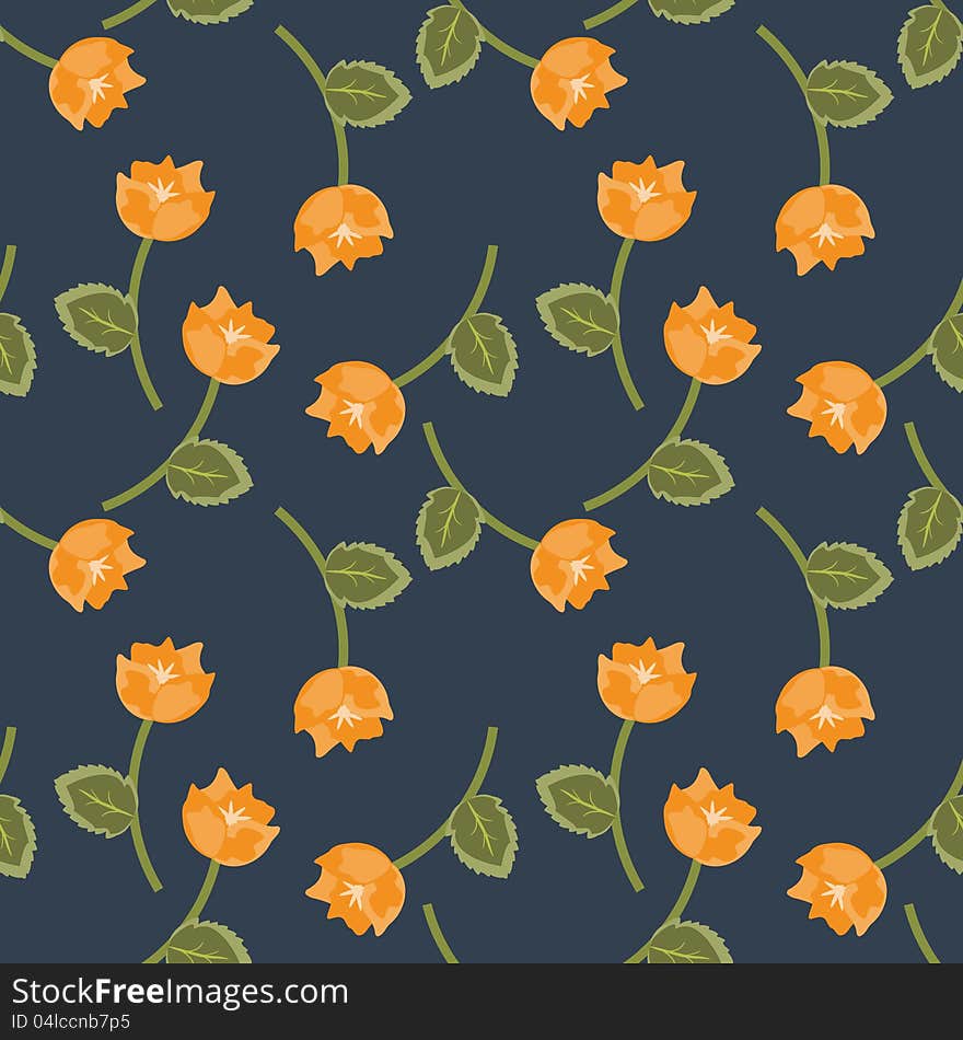 Orange flowers