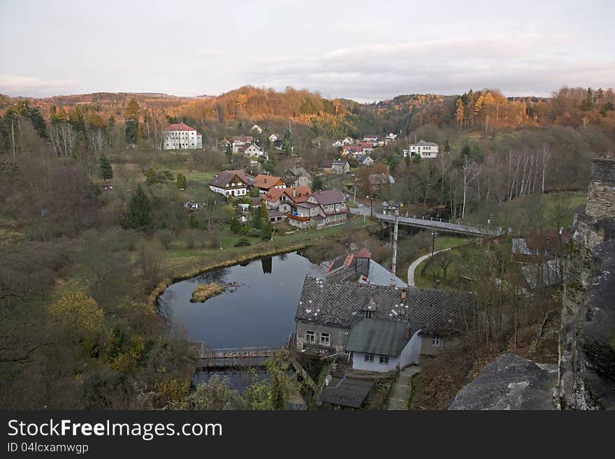 Houses By The River