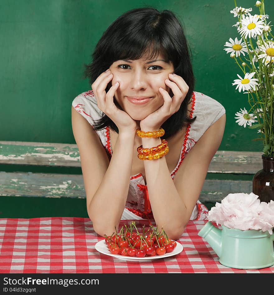 Young woman outdoor portrait