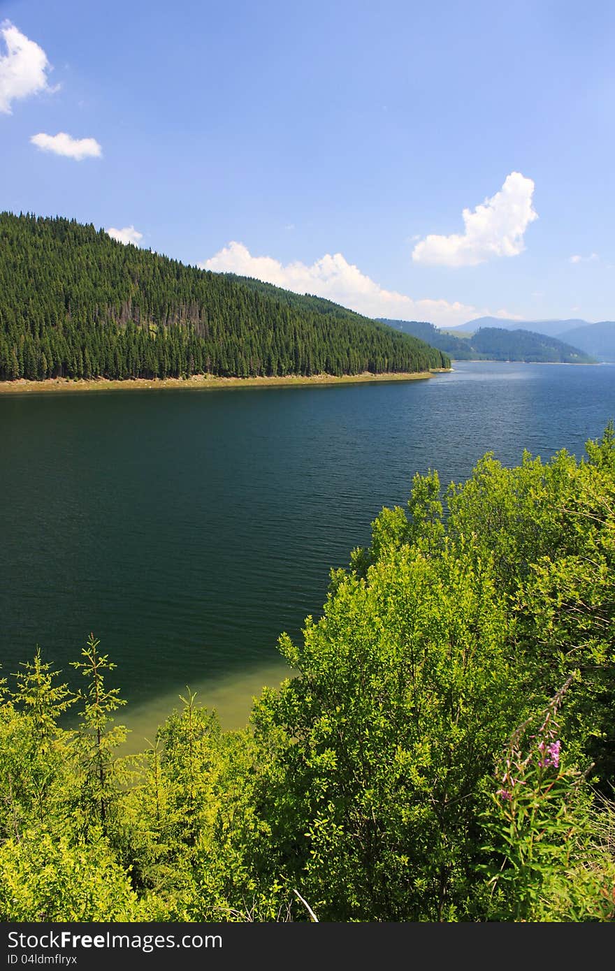 Vidra mountain Lake