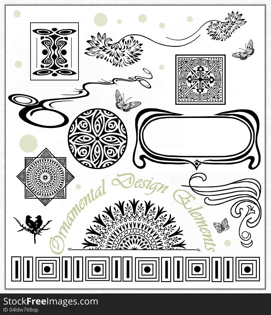 Ornamental Design Elements