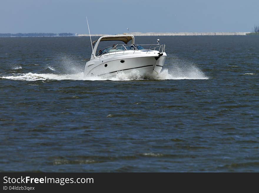 Yacht Against The Wind