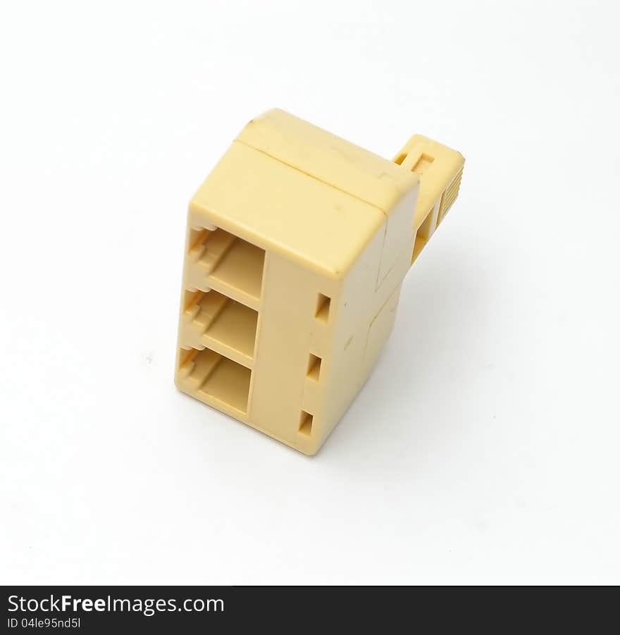 Yellow Splitter plug