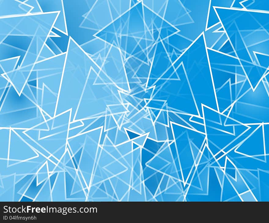 The refreshing blue abstract background. The refreshing blue abstract background