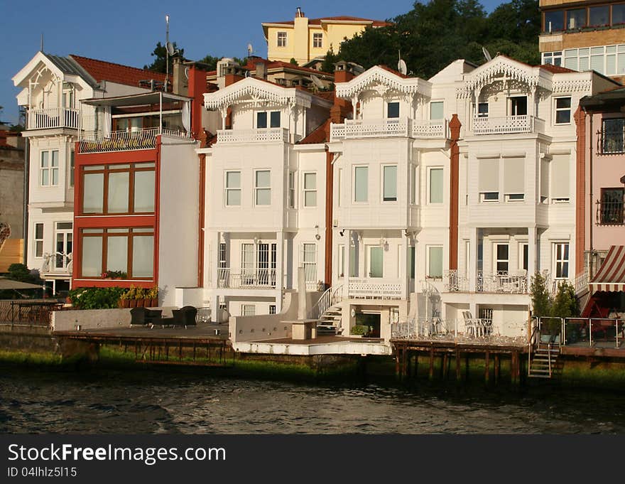 Old Istanbul houses