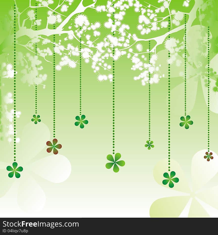 Floral Spring Background