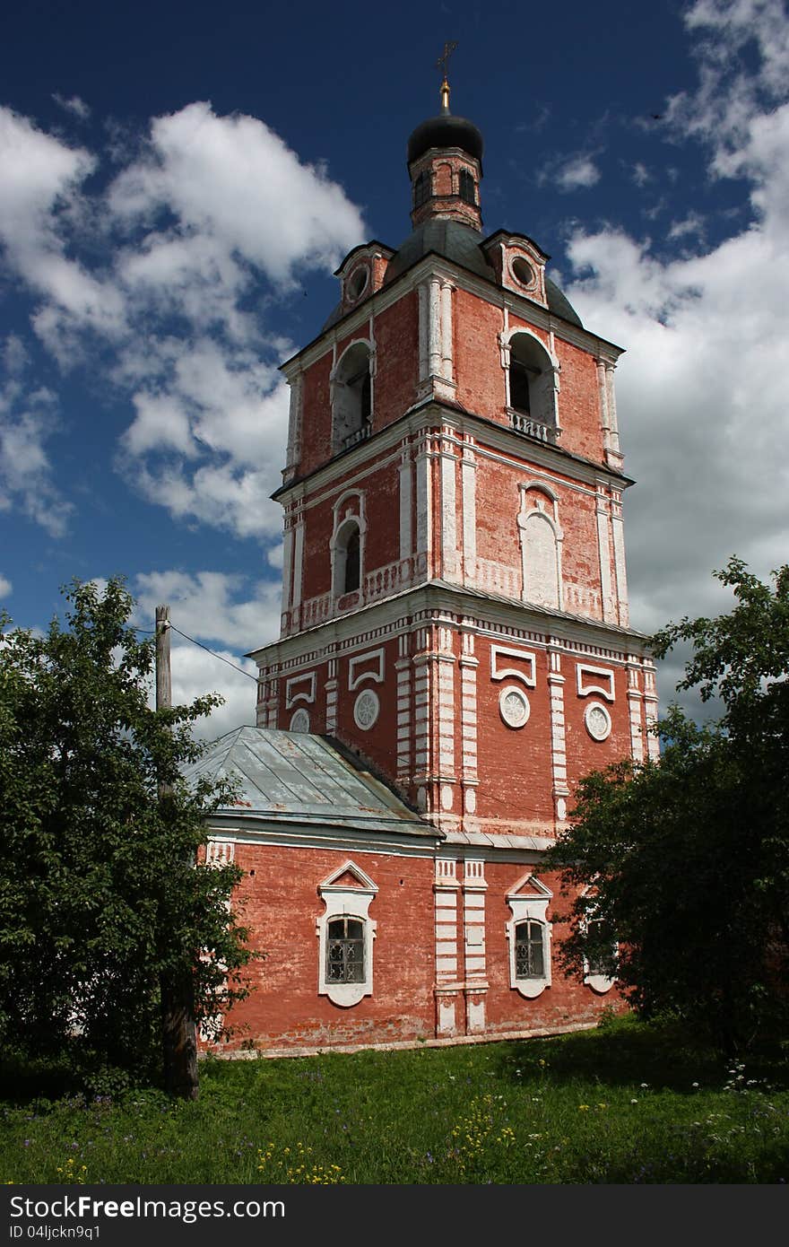 Pereslavl. Goritskii monastery. Bell tower.