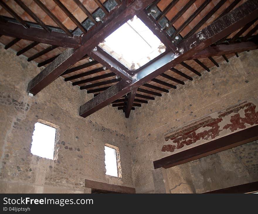 Ercolano buried town in Italy. Ercolano buried town in Italy